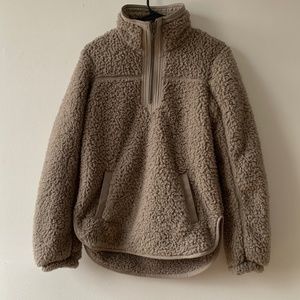 Abercrombie & Fitch Sherpa Pullover XS